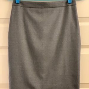 J.Crew Grey Women's Suit Skirt Size 00